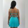 Conjunto Short Saia Beach Tennis Azul Bebê - Image 3